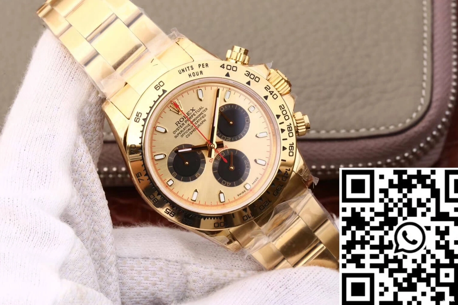 Dial 116508 Gold Factory Yellow Daytona Cosmograph Rolex JH 0418
